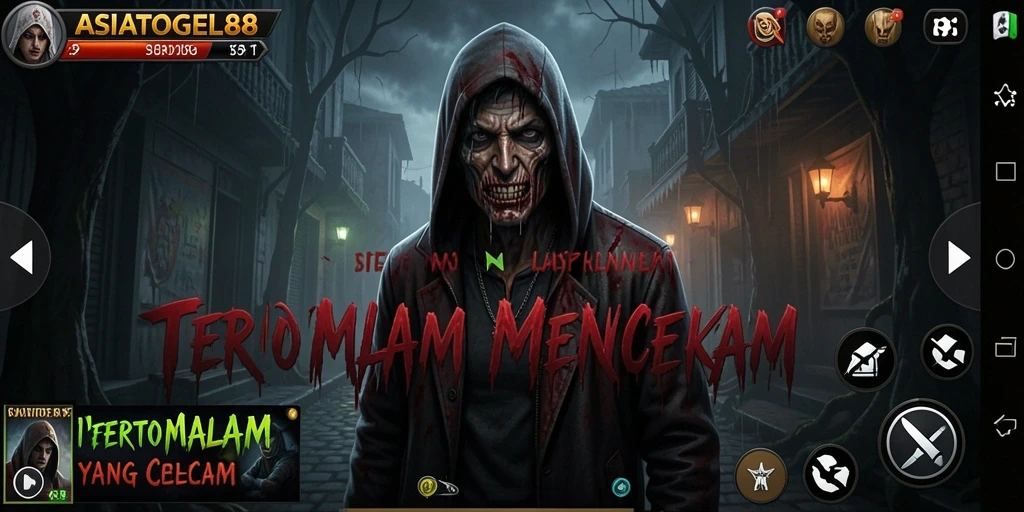 Gameplay mencekam dan suasana menyeramkan di ASIATOGEL88.