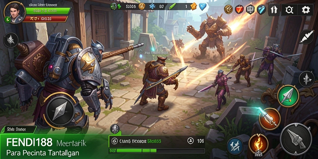 Tampilan gameplay FENDI188 yang menarik dan penuh tantangan.