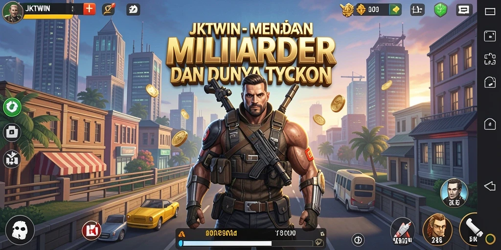 Tampilan gameplay JKTWIN yang menarik dan penuh strategi.