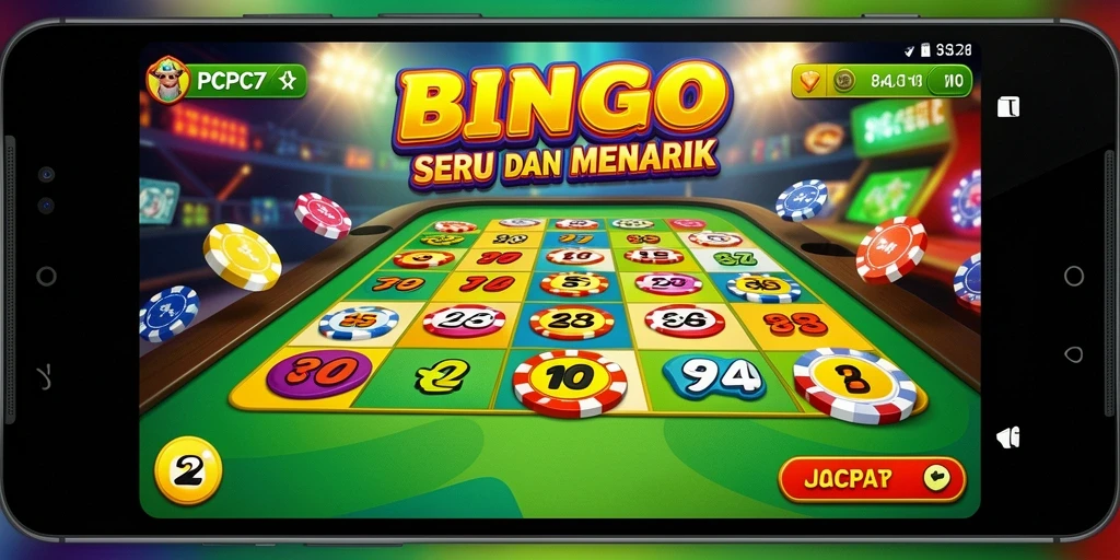 Screenshot gameplay PCPC7 dengan suasana Bingo yang seru.