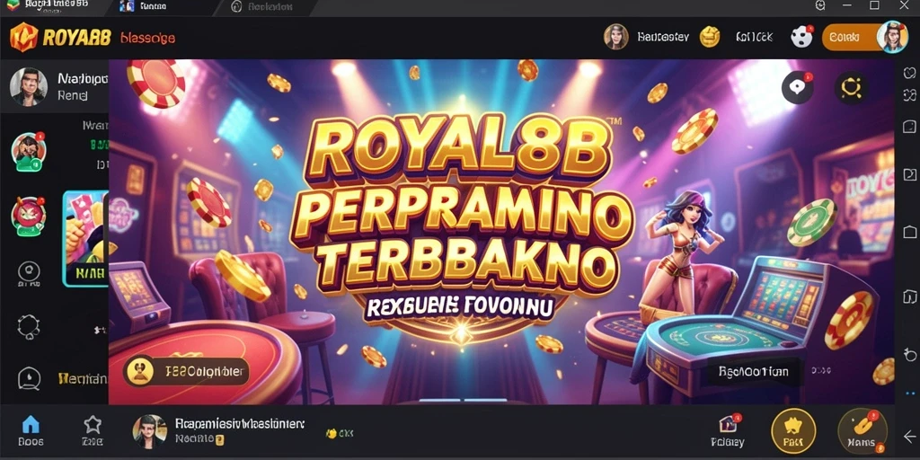 Tampilan menarik dan menawan dari gameplay ROYAL88 yang seru.