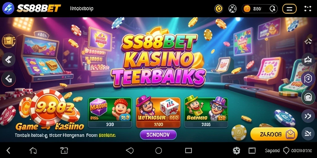 Tampilan gameplay SS88BET yang seru dan menegangkan dalam permainan kasino.