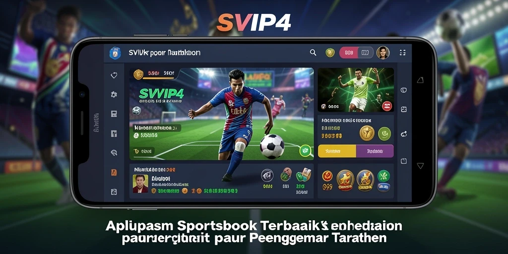 Tampilan screenshot menunjukkan antarmuka user-friendly SVIP4 dengan berbagai pilihan taruhan.
