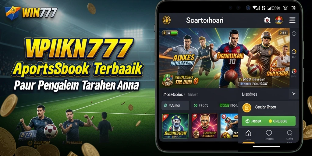 Tampilan menarik dari gameplay Sportsbook WIN777 dengan berbagai opsi taruhan.